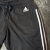 Pantalon Adidas Negro Lineas Grises