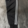 Pantalon Adidas Negro Lineas Grises