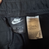 Pantalon Nike Negro Just Do It Etiqueta Naranja