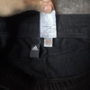 Pantalon Adidas Negro Lineas Grises