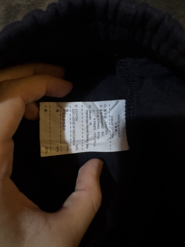 Pantalon Nike Azul Con Pipa Azul