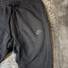 Pantalon Nike Negro Con Logo Negro