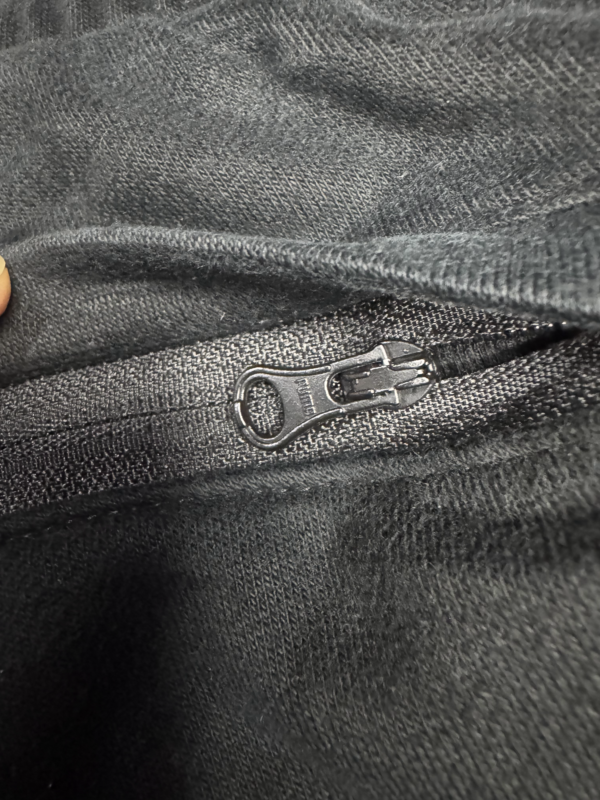 Pantalon Puma Negro Con Lineas Blancas