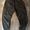 Pantalon Cargo Nike Negro Logo Negro