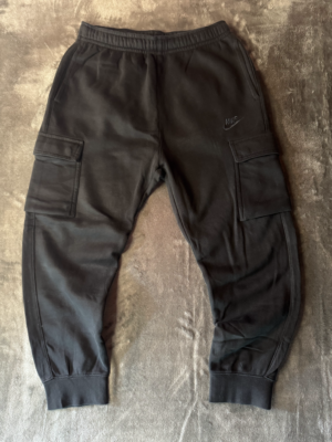 Pantalon Cargo Nike Negro Logo Negro Pantalon Cargo Nike Negro Logo Negro