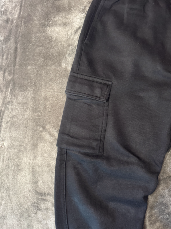 Pantalon Cargo Nike Negro Logo Negro