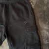 Pantalon Cargo Nike Negro Logo Negro