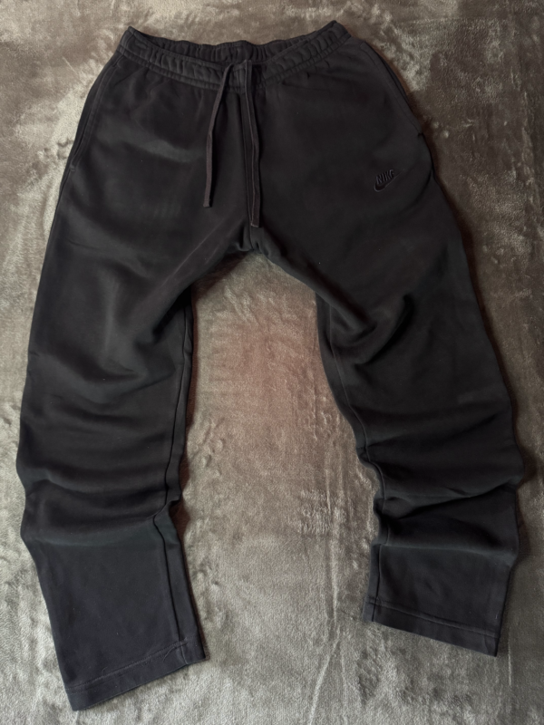Pantalon Nike Negro Logo Negro