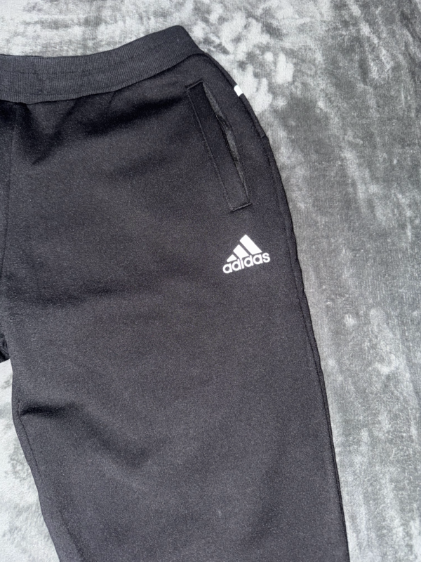 Pantalon Adidas Negro Logo Reflex