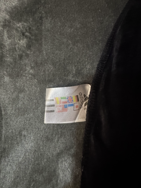 Pantalon Adidas Negro Logo Reflex
